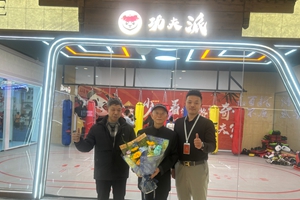 晏西征赴长沙功夫派武术馆校联盟总部调研